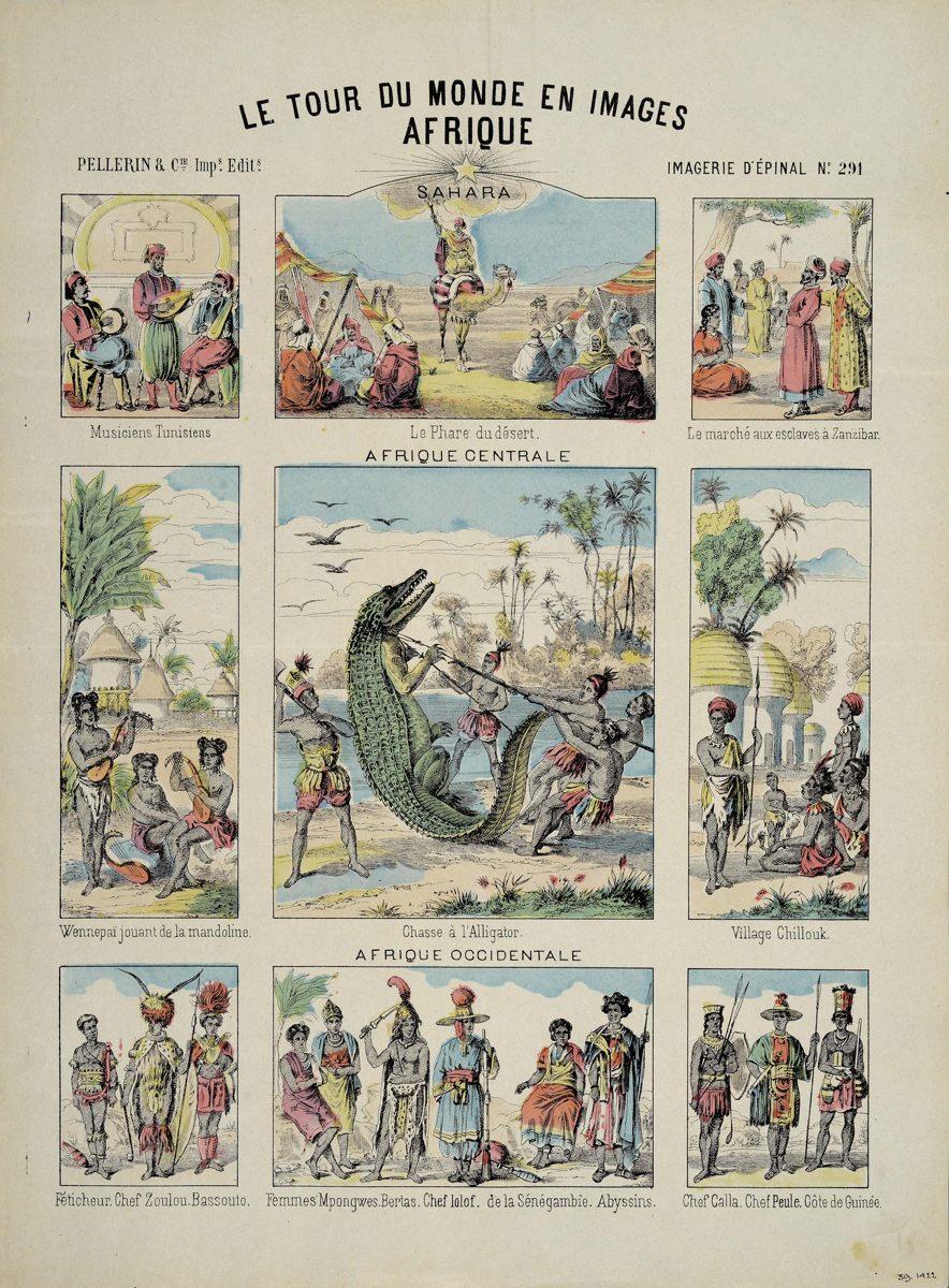 LE TOUR DU MONDE EN IMAGES / AFRIQUE (titre inscrit)