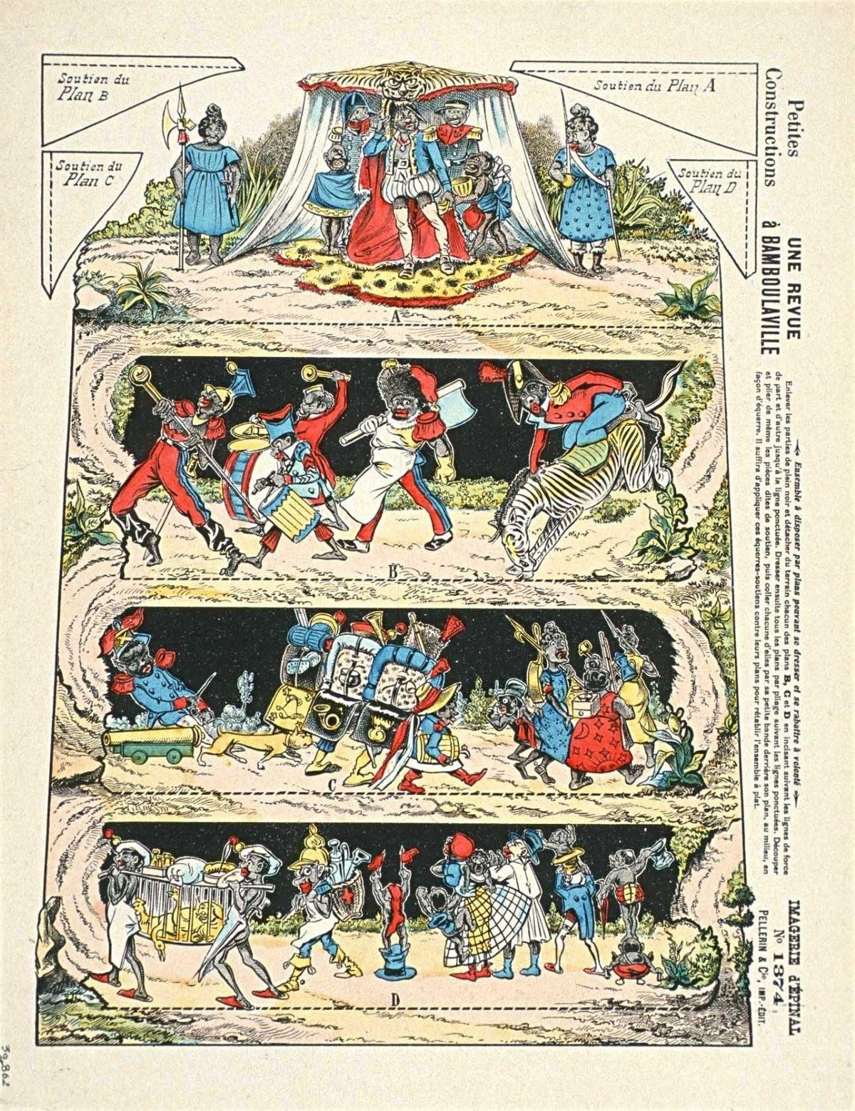 UNE REVUE / à BAMBOULAVILLE (titre inscrit)