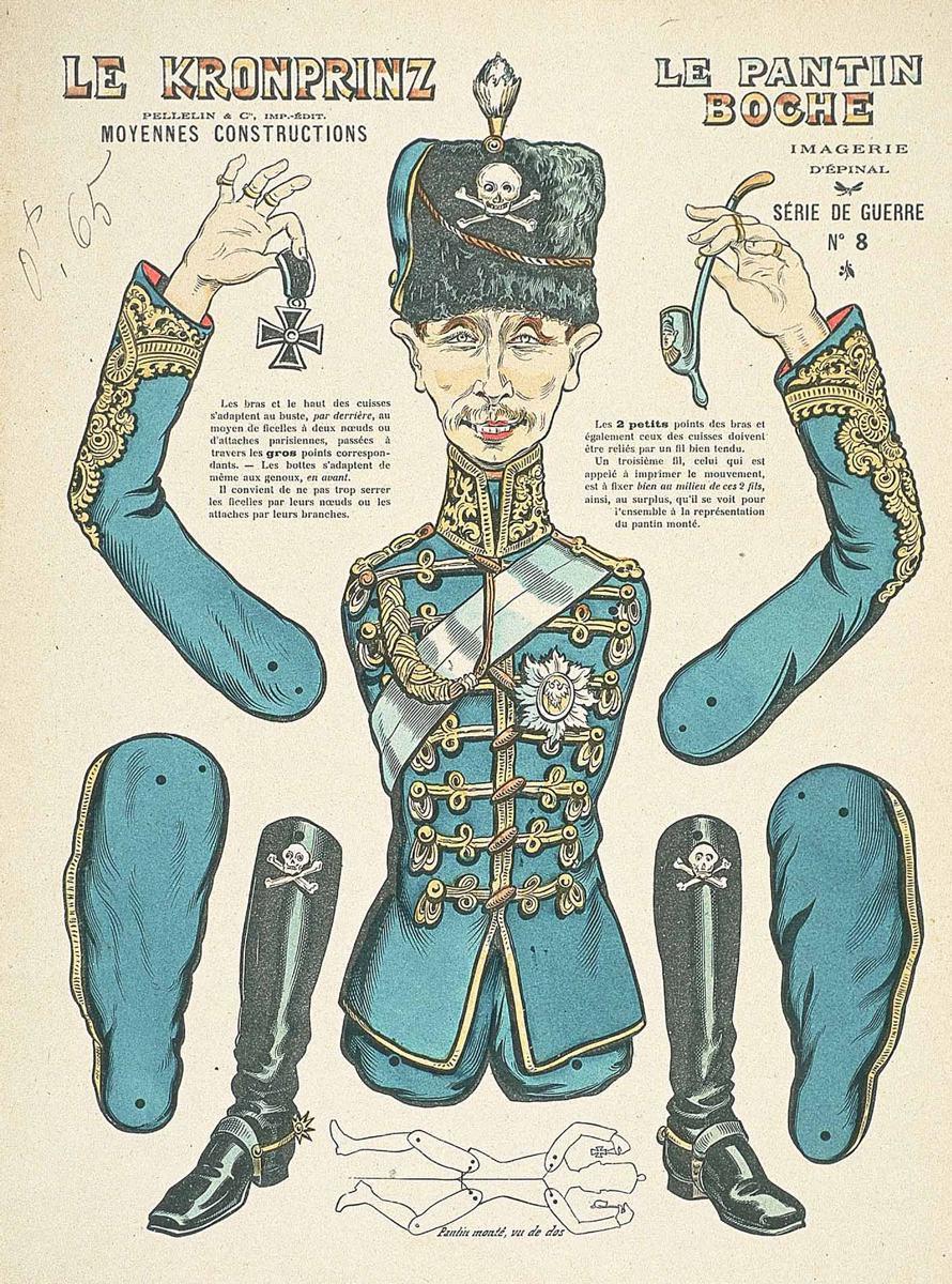LE KRONPRINZ / LE PANTIN / BOCHE (titre inscrit)