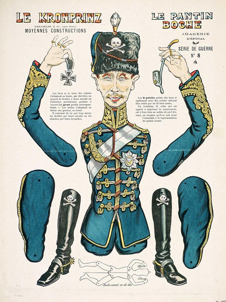 LE KRONPRINZ / LE PANTIN / BOCHE (titre inscrit)