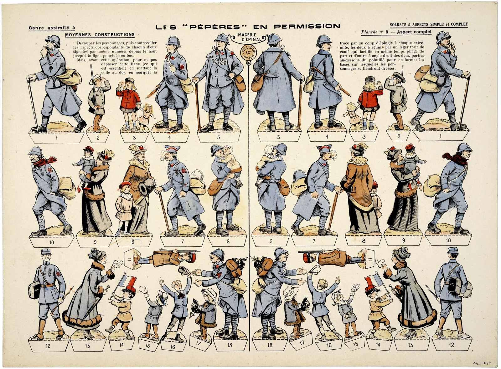 LES 'PÉPÈRES' EN PERMISSION (titre inscrit)