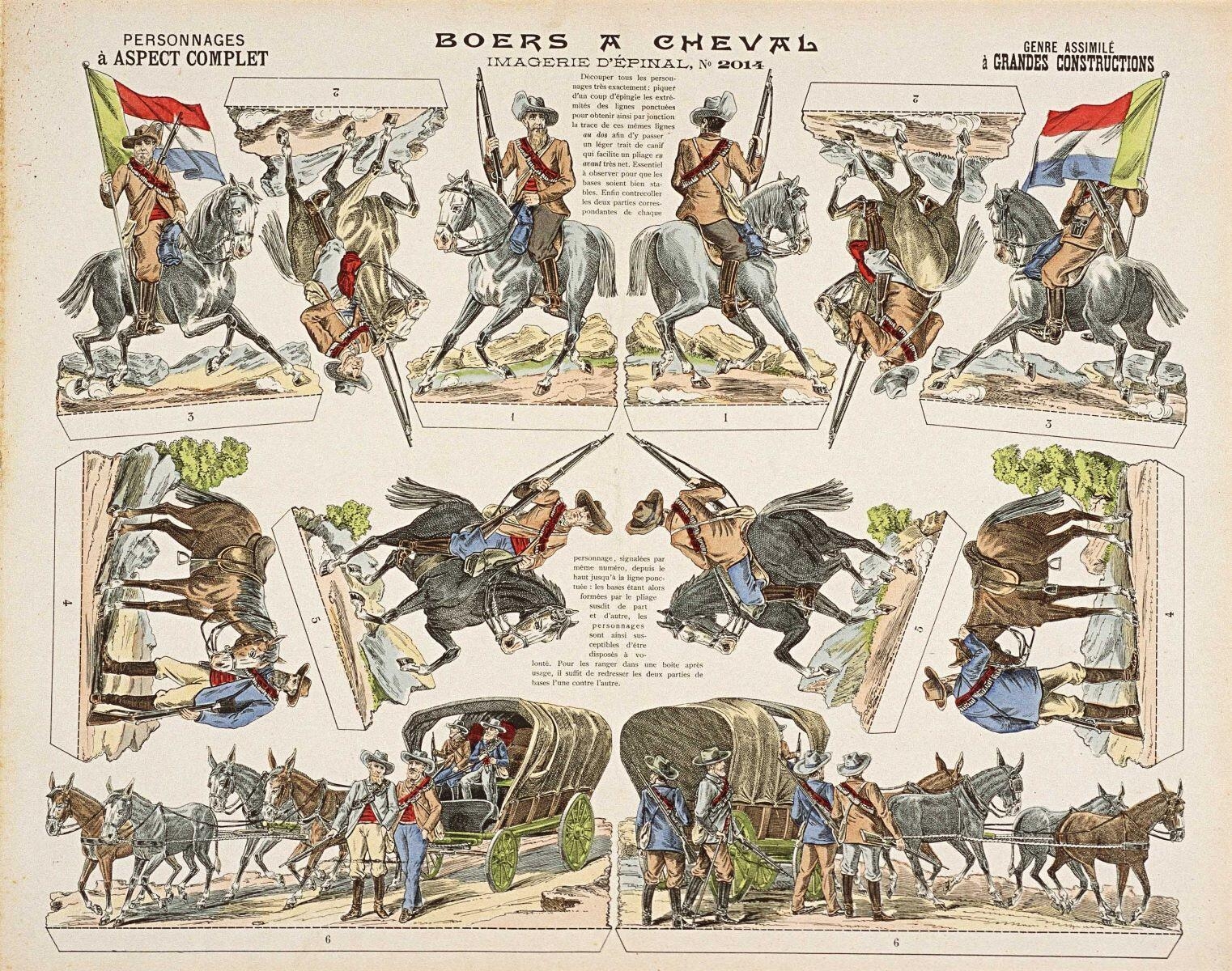 BOERS A CHEVAL (titre inscrit)