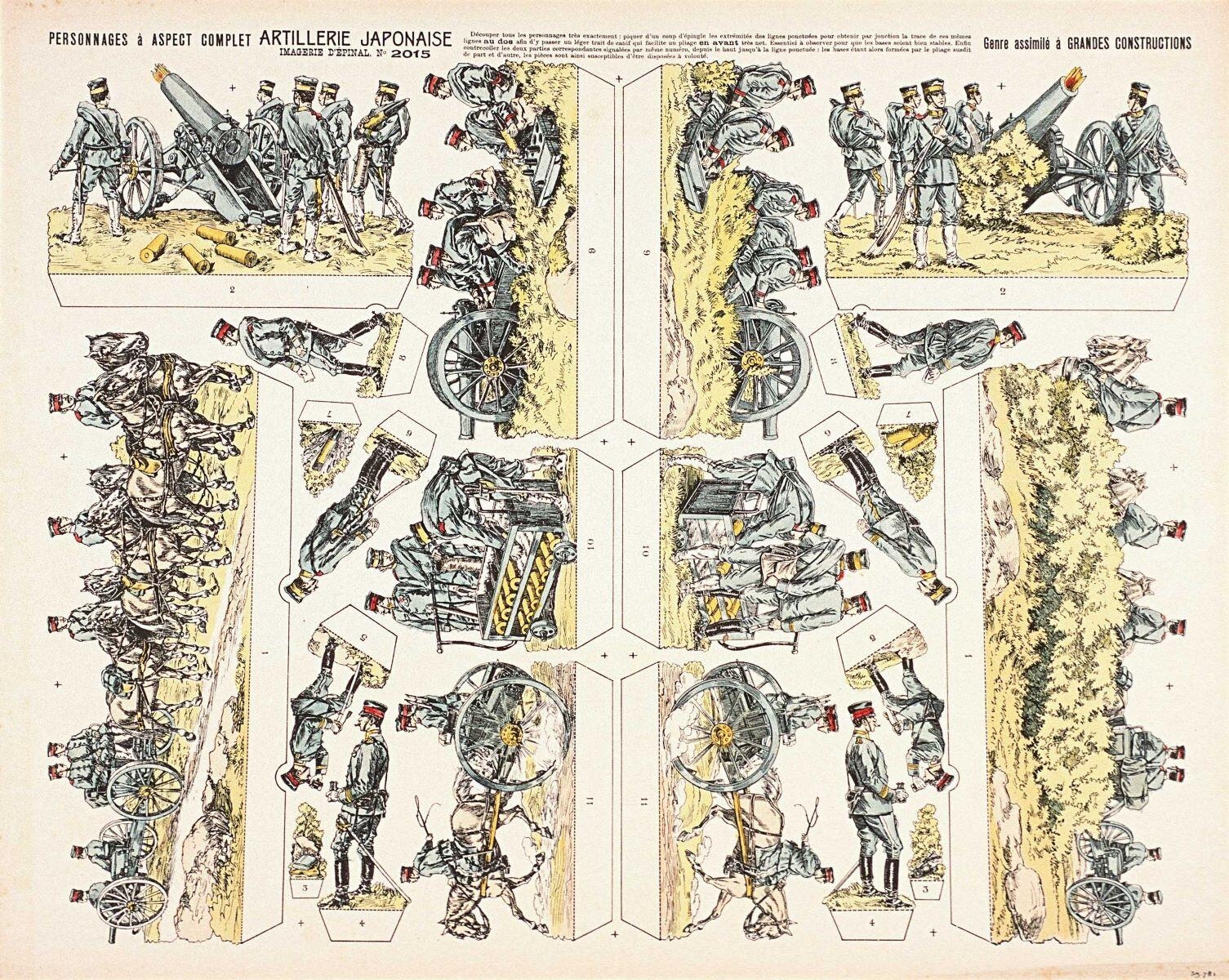 ARTILLERIE JAPONAISE (titre inscrit)