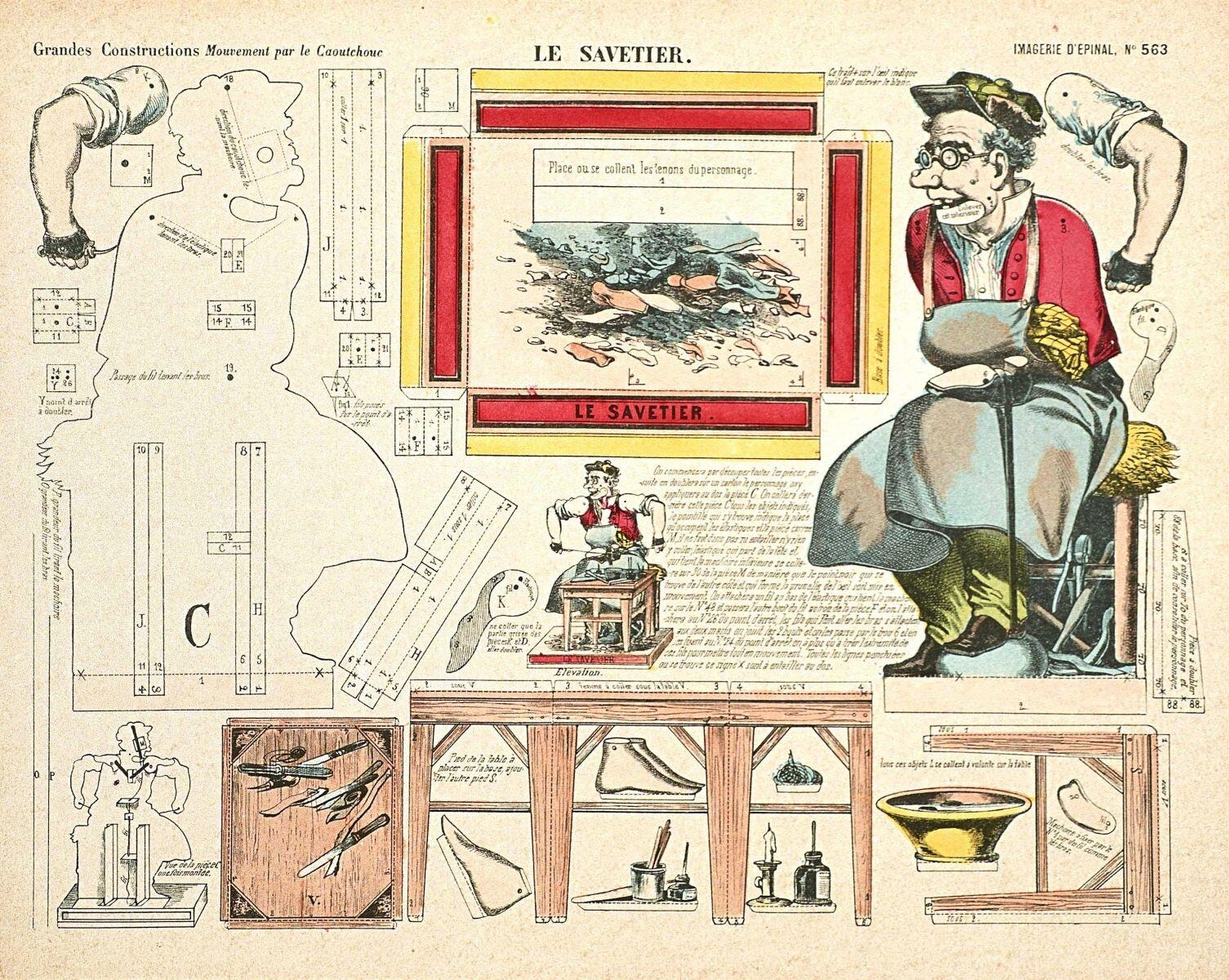 LE SAVETIER. (titre inscrit)