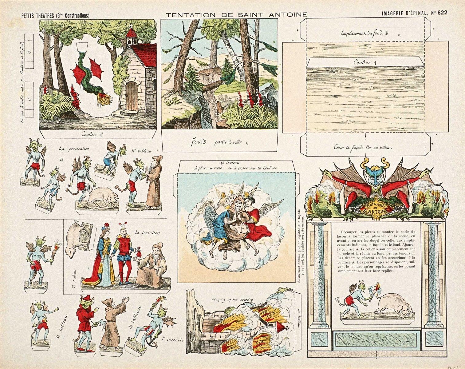 TENTATION DE SAINT ANTOINE (titre inscrit)