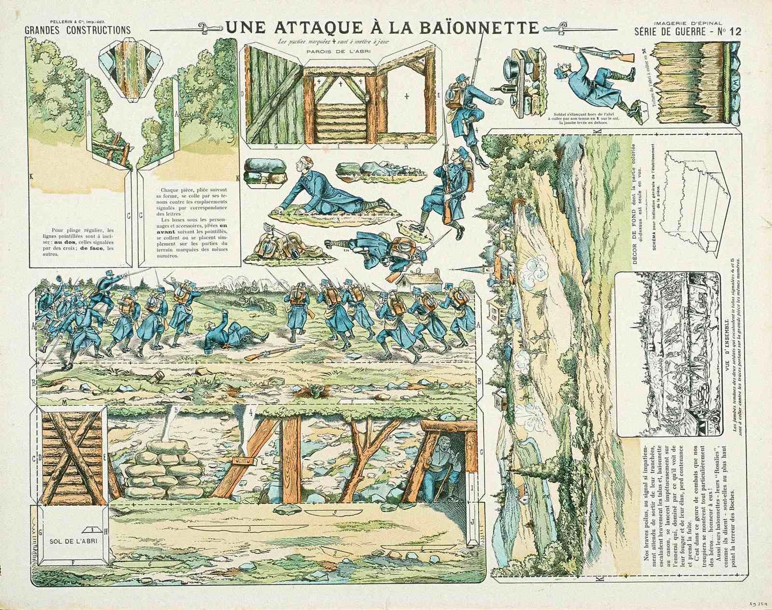 UNE ATTAQUE A LA BAïONNETTE (titre inscrit)