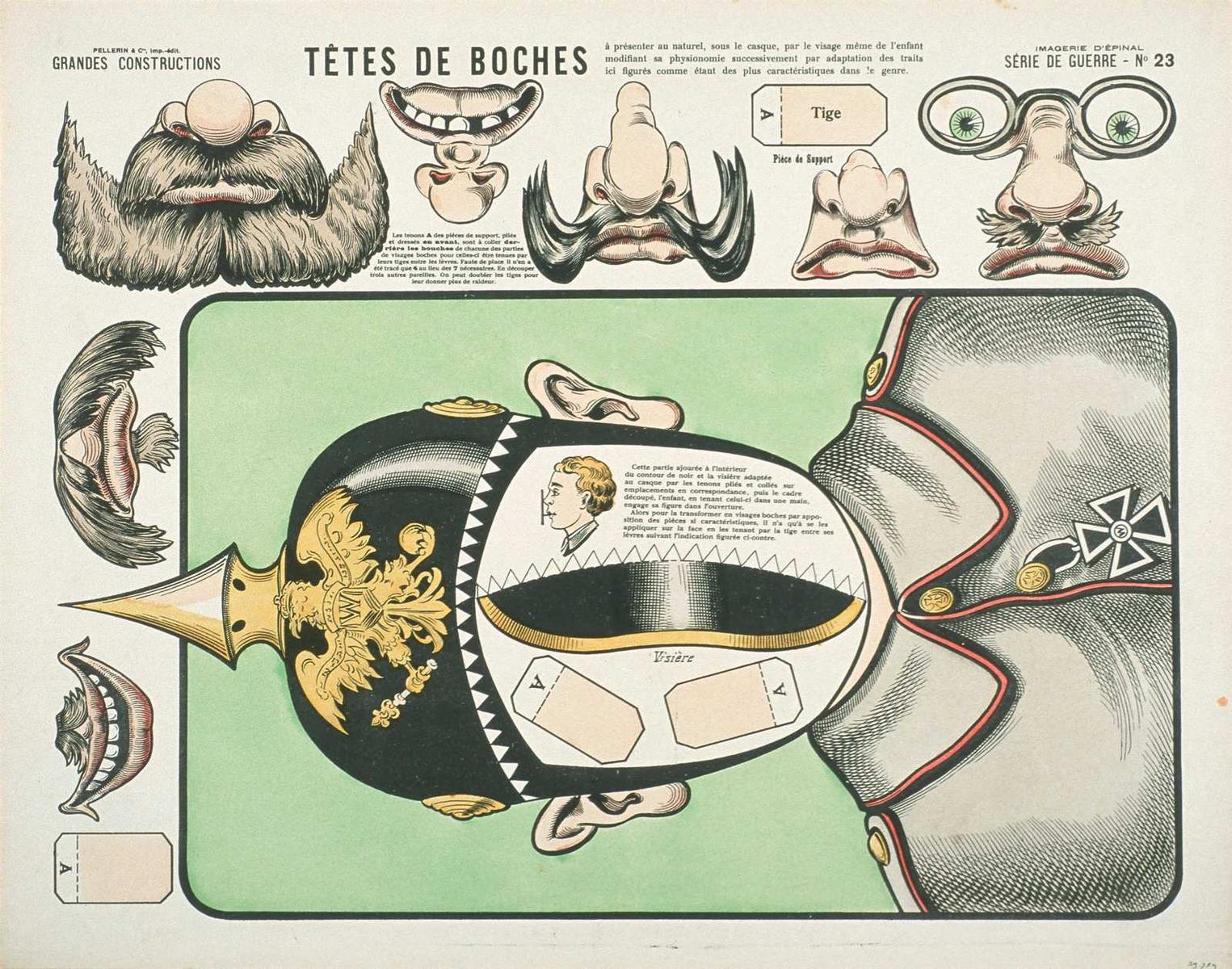 TÊTES DE BOCHES (titre inscrit)