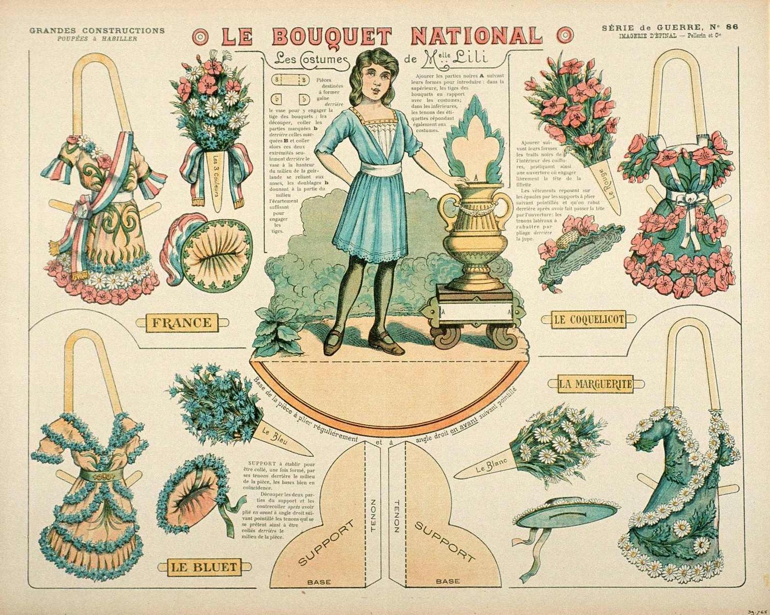 LE BOUQUET NATIONAL / Les Costumes de Melle Lili (titre inscrit)