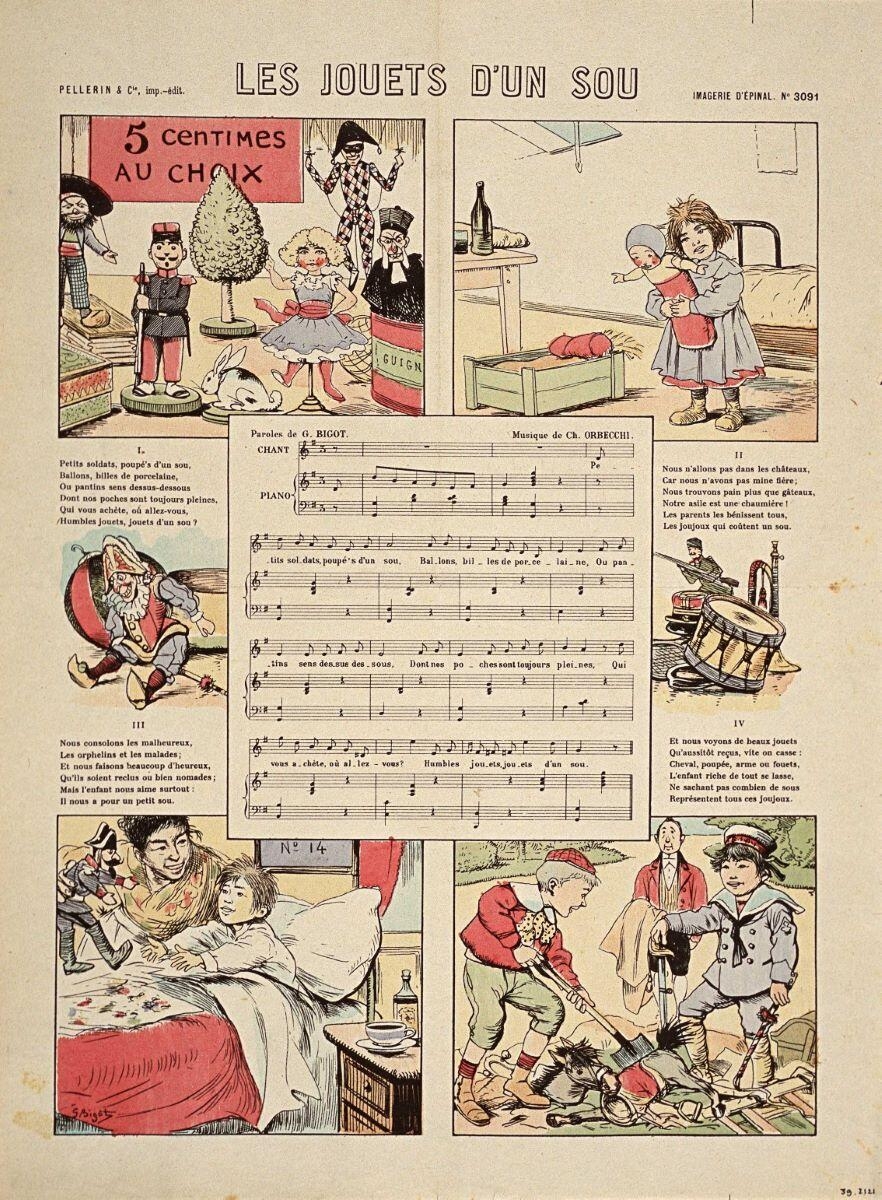 LES JOUETS D'UN SOU (titre inscrit)