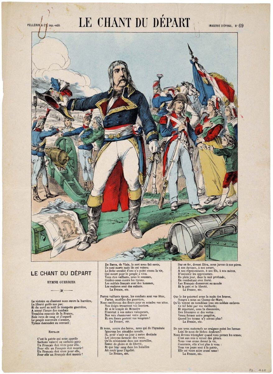 LE CHANT DU DÉPART (titre inscrit)