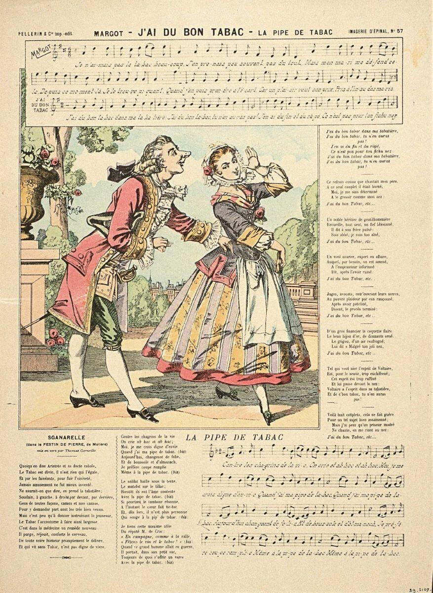 MARGOT - J'AI DU BON TABAC - LA PIPE DE TABAC (titre inscrit)