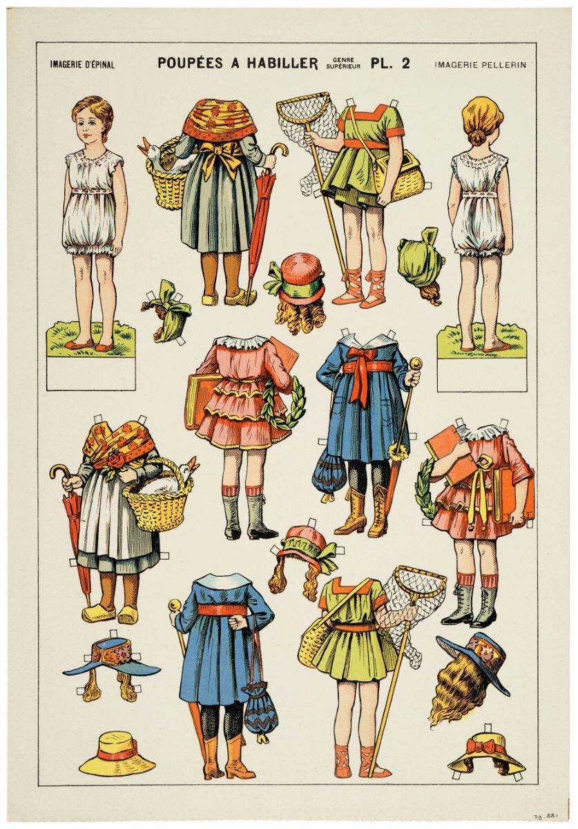 POUPÉES A HABILLER / GENRE SUPÉRIEUR PL. 2 (titre inscrit)