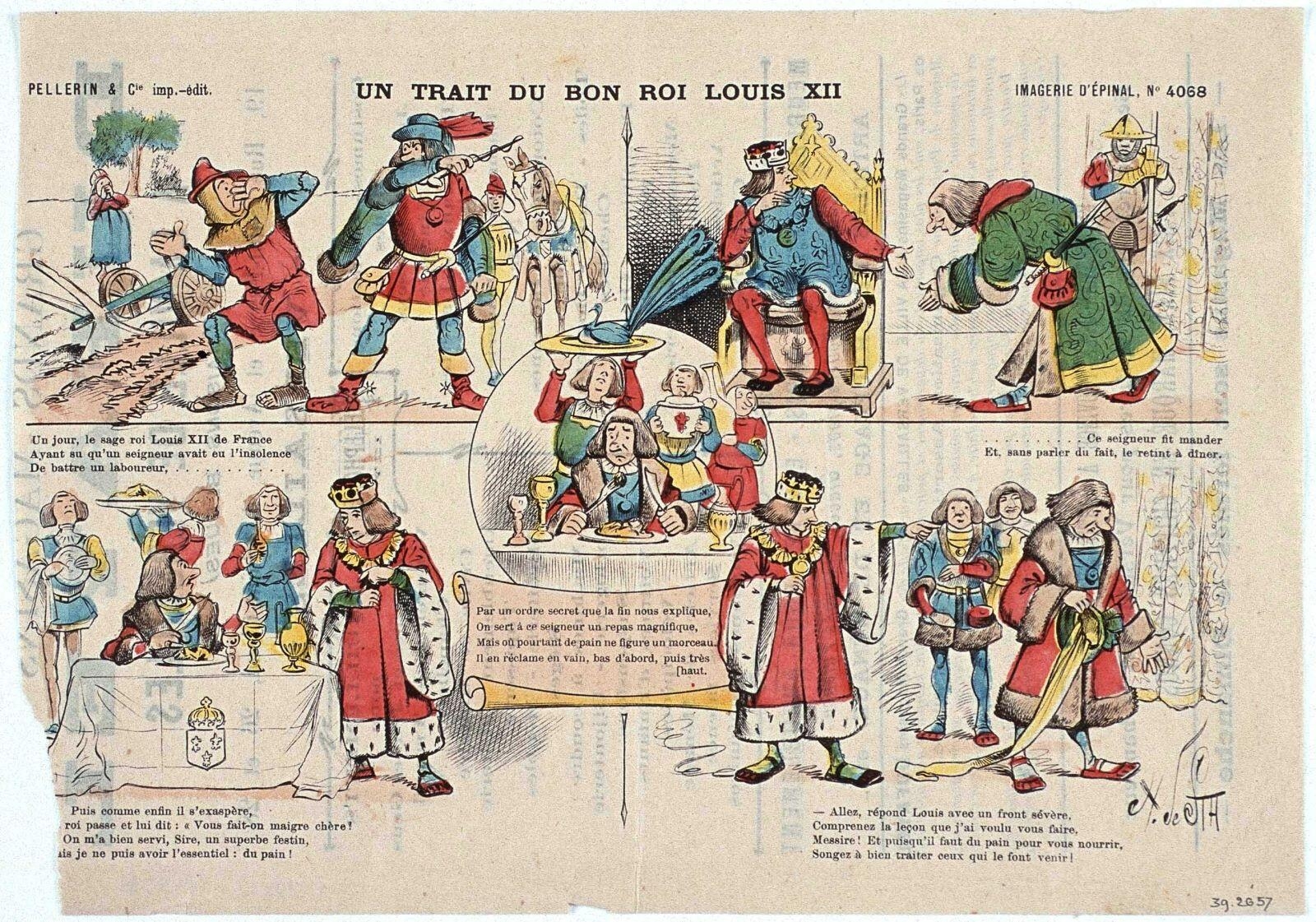 UN TRAIT DU BON ROI LOUIS XII (titre inscrit)