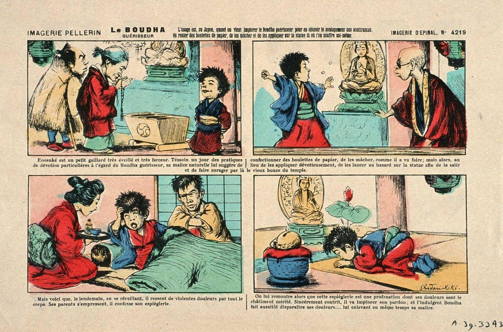Le BOUDHA / GUÉRISSEUR (titre inscrit)
