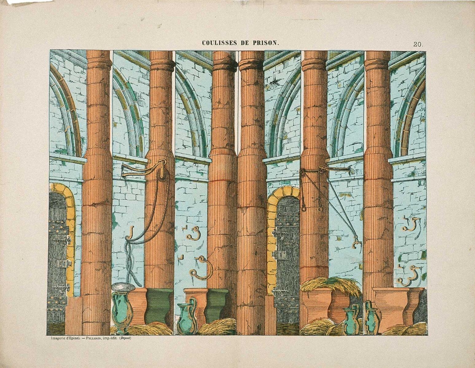 COULISSES DE PRISON. 20. (titre inscrit)
