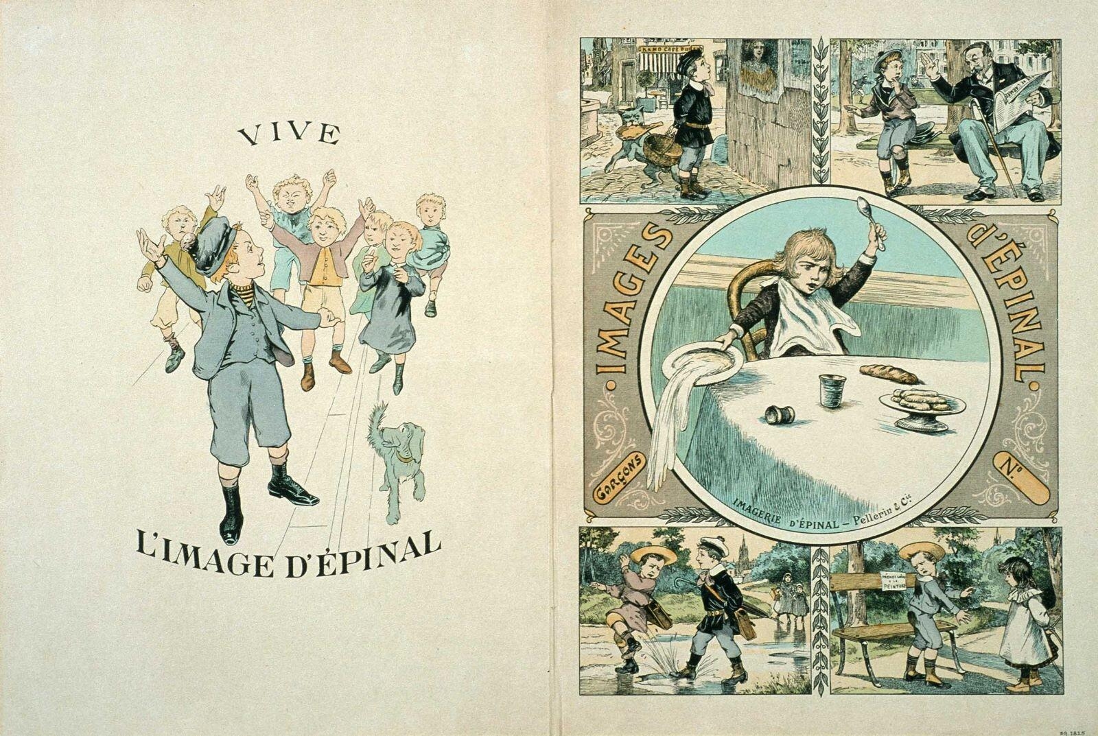 IMAGES / d'EPINAL. / GARCONS/ N°. (titre inscrit)