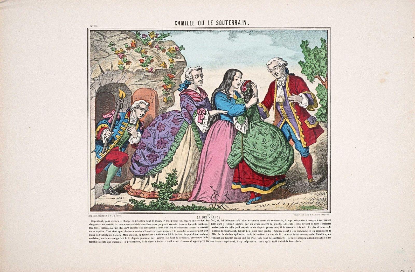 CAMILLE OU LE SOUTERRAIN. / LA DELIVRANCE. / N°..4. / N°.. 16 (titre inscrit)
