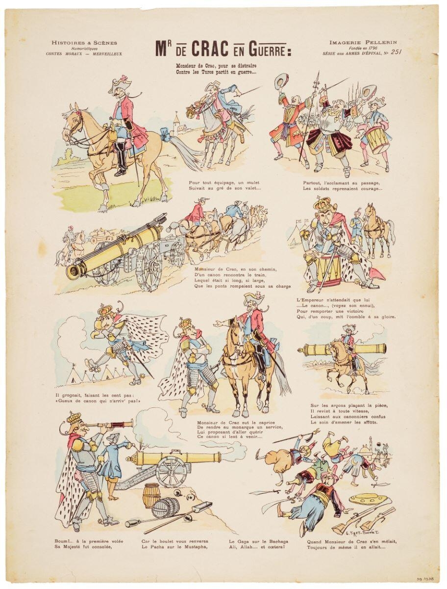 MR DE CRAC EN GUERRE : (titre inscrit)