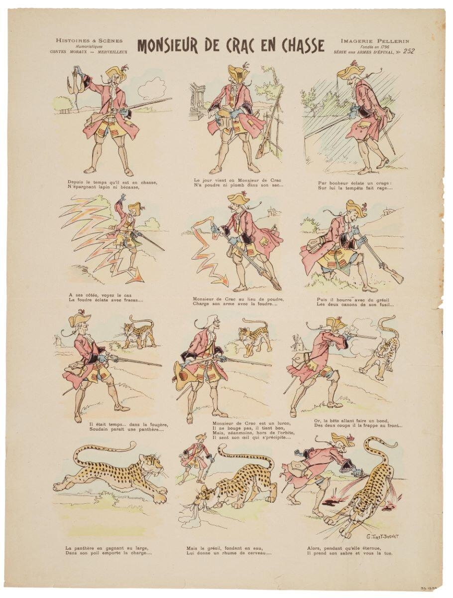 MONSIEUR DE CRAC EN CHASSE (titre inscrit)