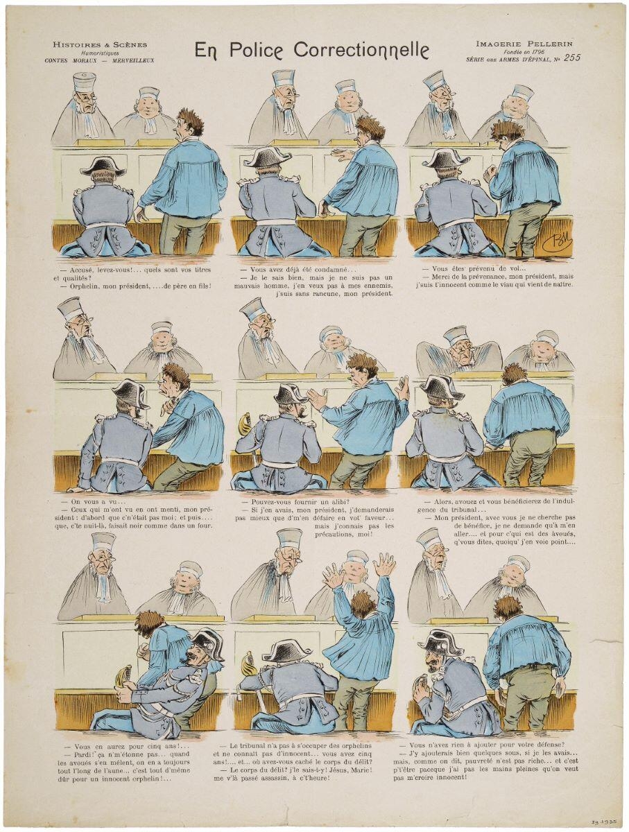 En Police Correctionnelle (titre inscrit)
