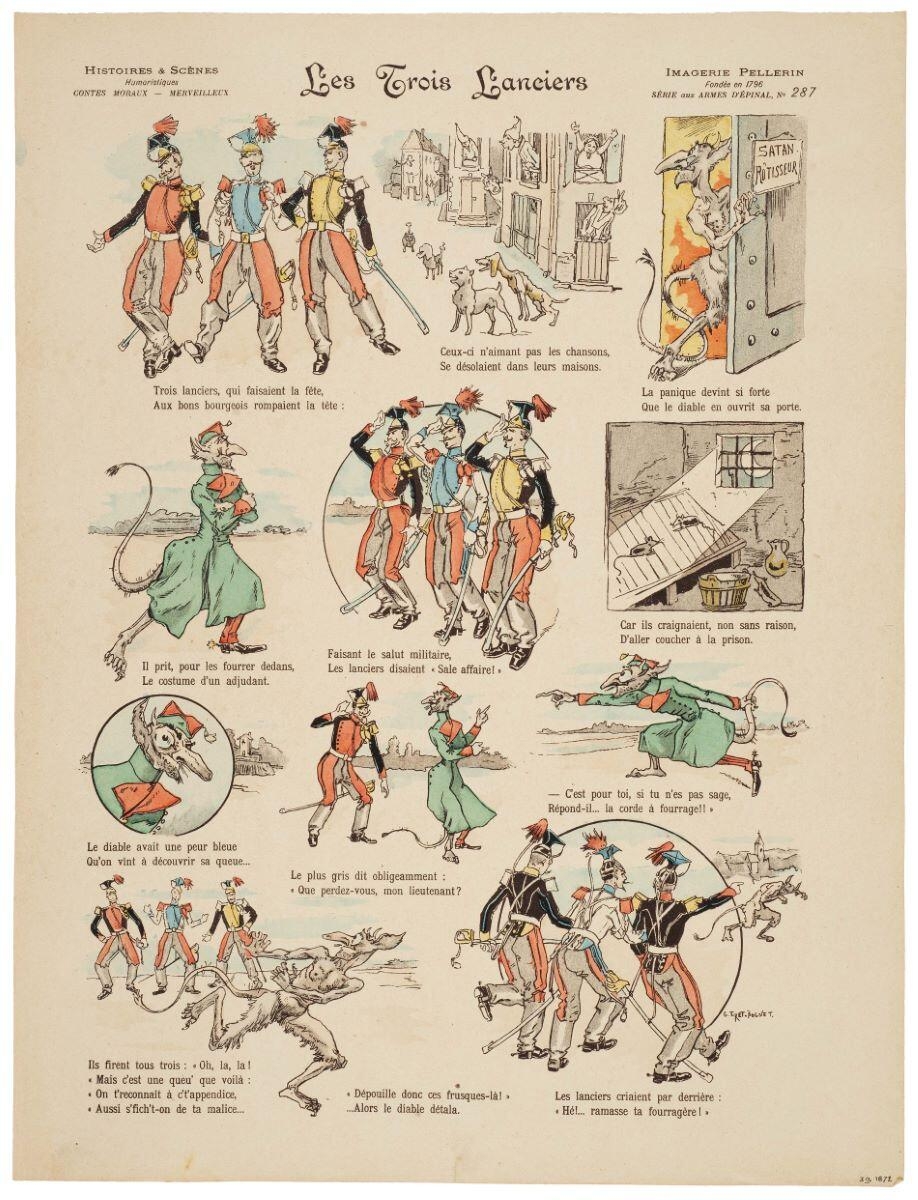 Les Trois Lanciers (titre inscrit)