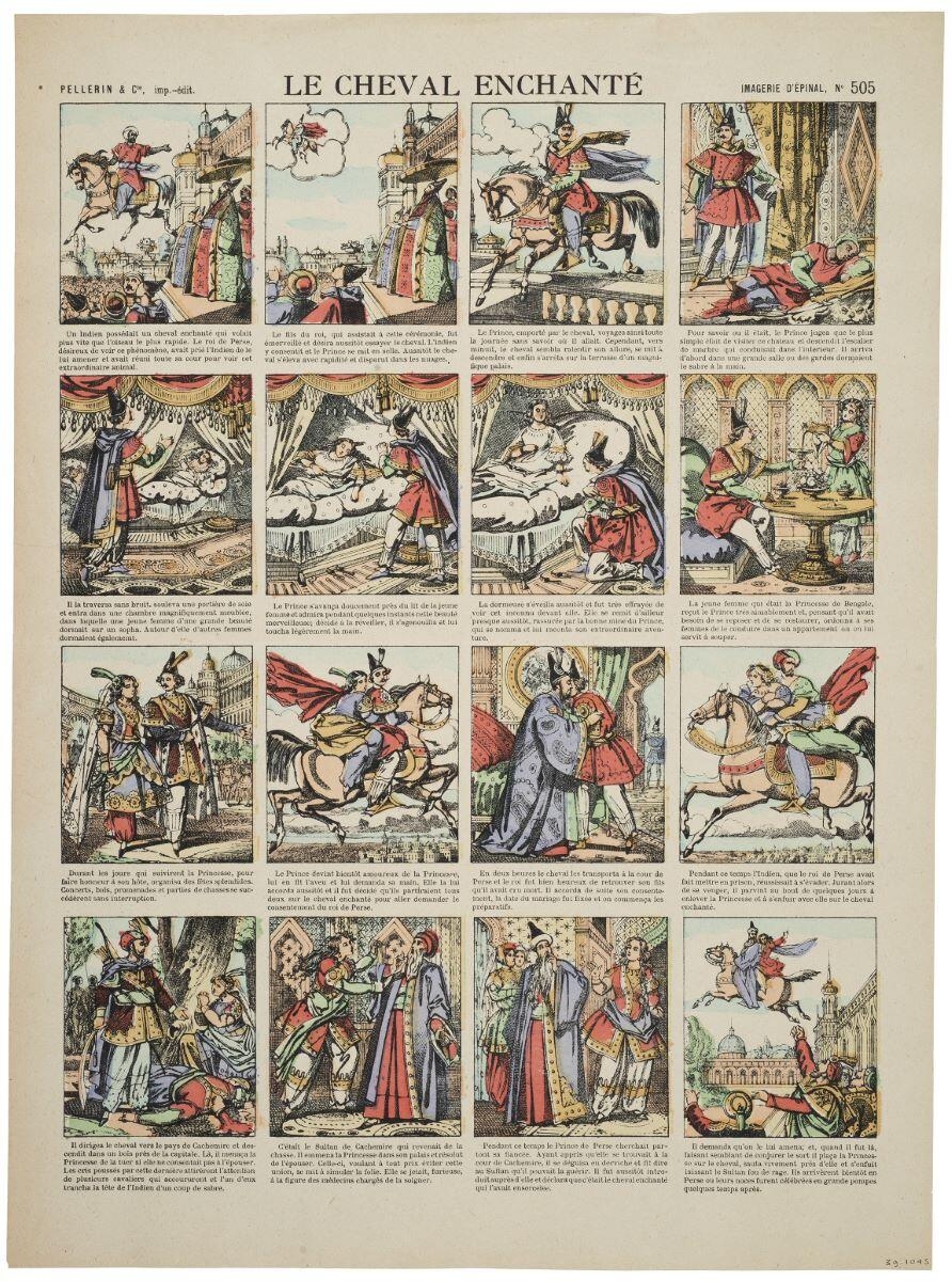 LE CHEVAL ENCHANTÉ (titre inscrit)