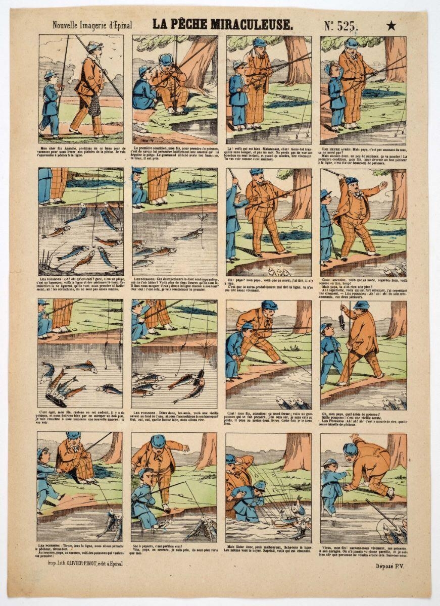 LA PÊCHE MIRACULEUSE. N°.525. (titre inscrit)