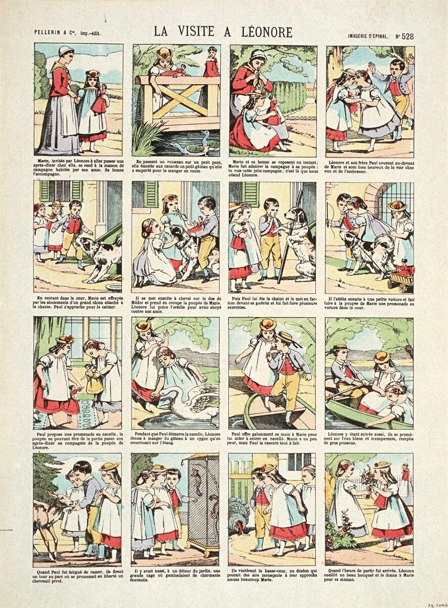 LA VISITE A LÉONORE. (titre inscrit)