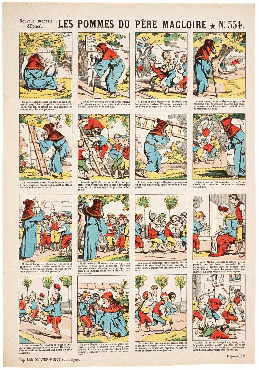LES POMMES DU PERE MAGLOIRE N°.554. (titre inscrit)