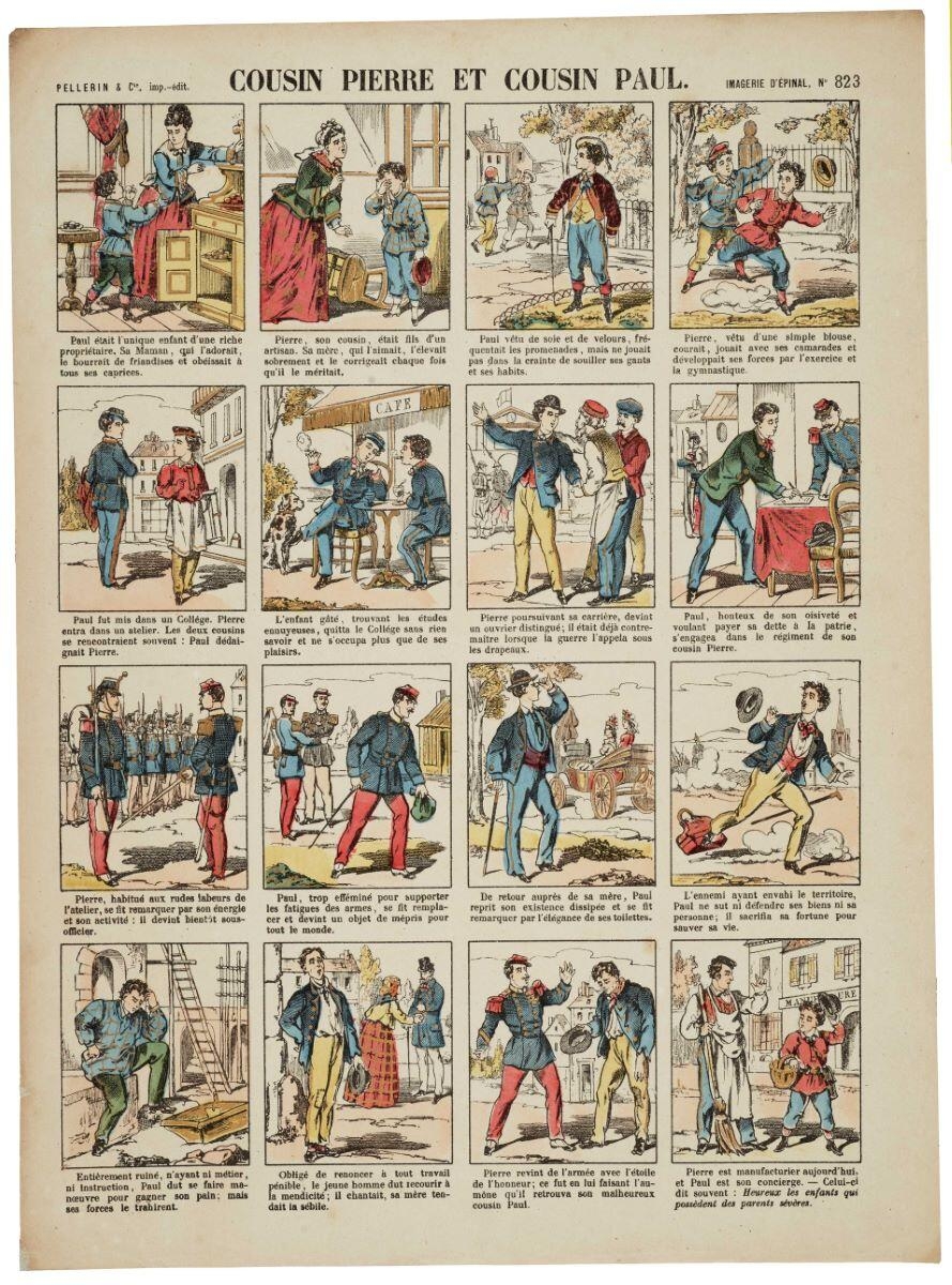 COUSIN PIERRE ET COUSIN PAUL. (titre inscrit)