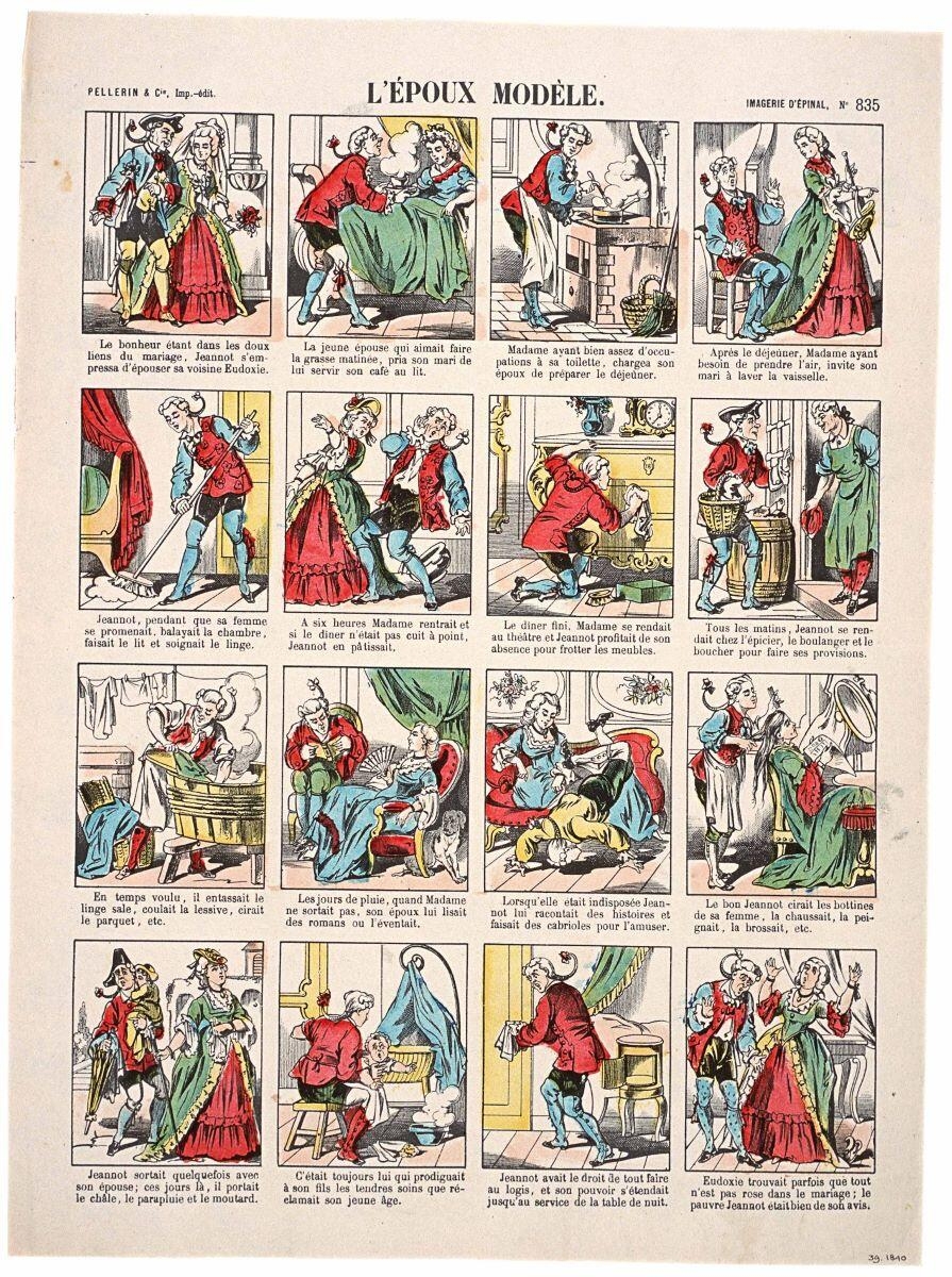 L'ÉPOUX MODELE. (titre inscrit)