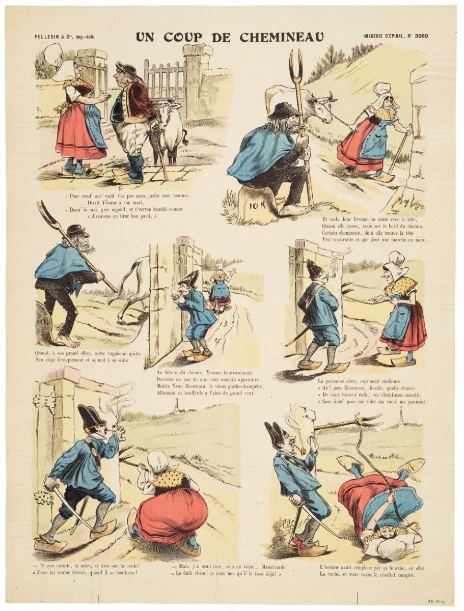 UN COUP DE CHEMINEAU (titre inscrit)