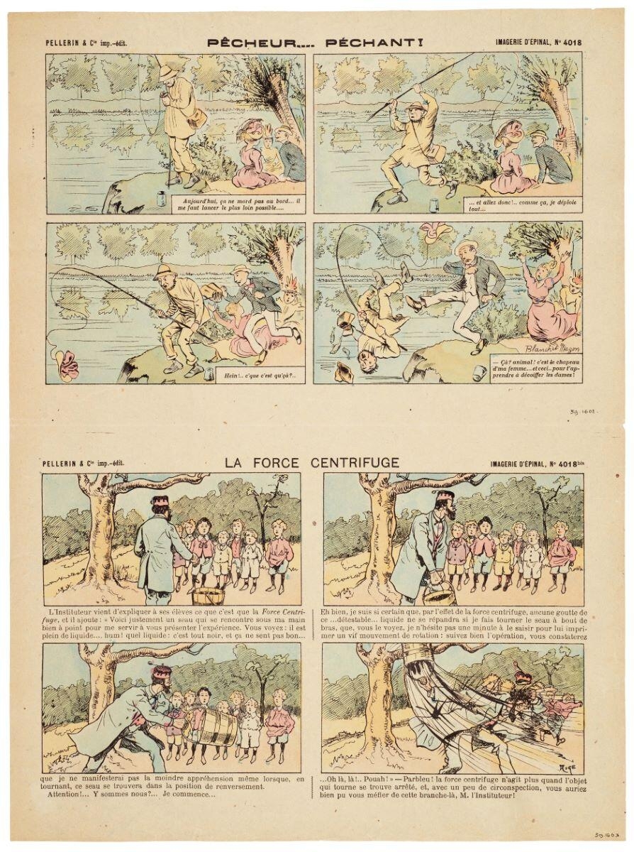 PÊCHEUR ... PÉCHANT ! / LA FORCE CENTRIFUGE (titre inscrit)