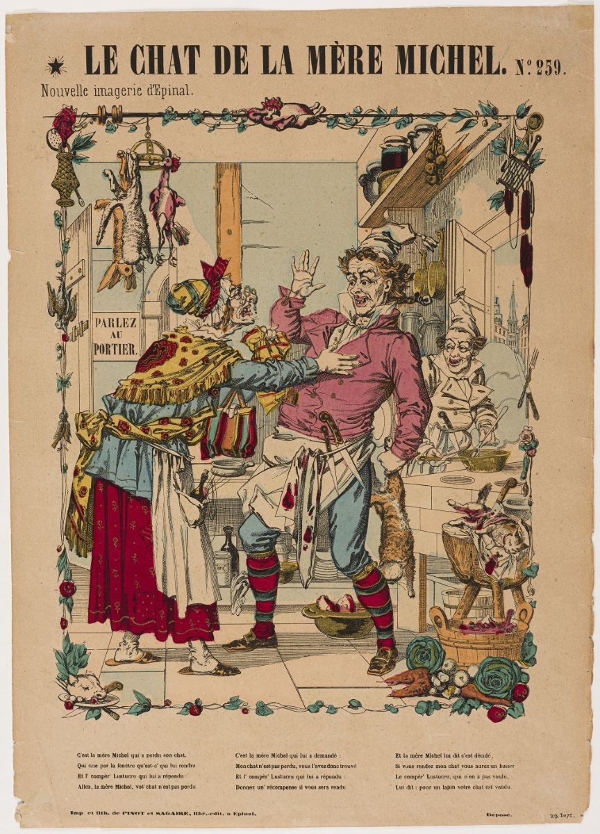 LE CHAT DE LA MÈRE MICHEL. N°.259. (titre inscrit)