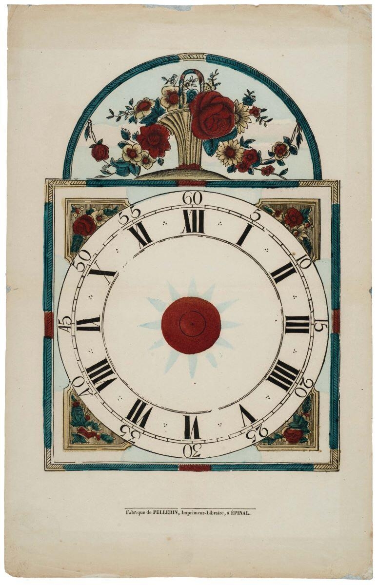 cadran d'horloge (titre factice)
