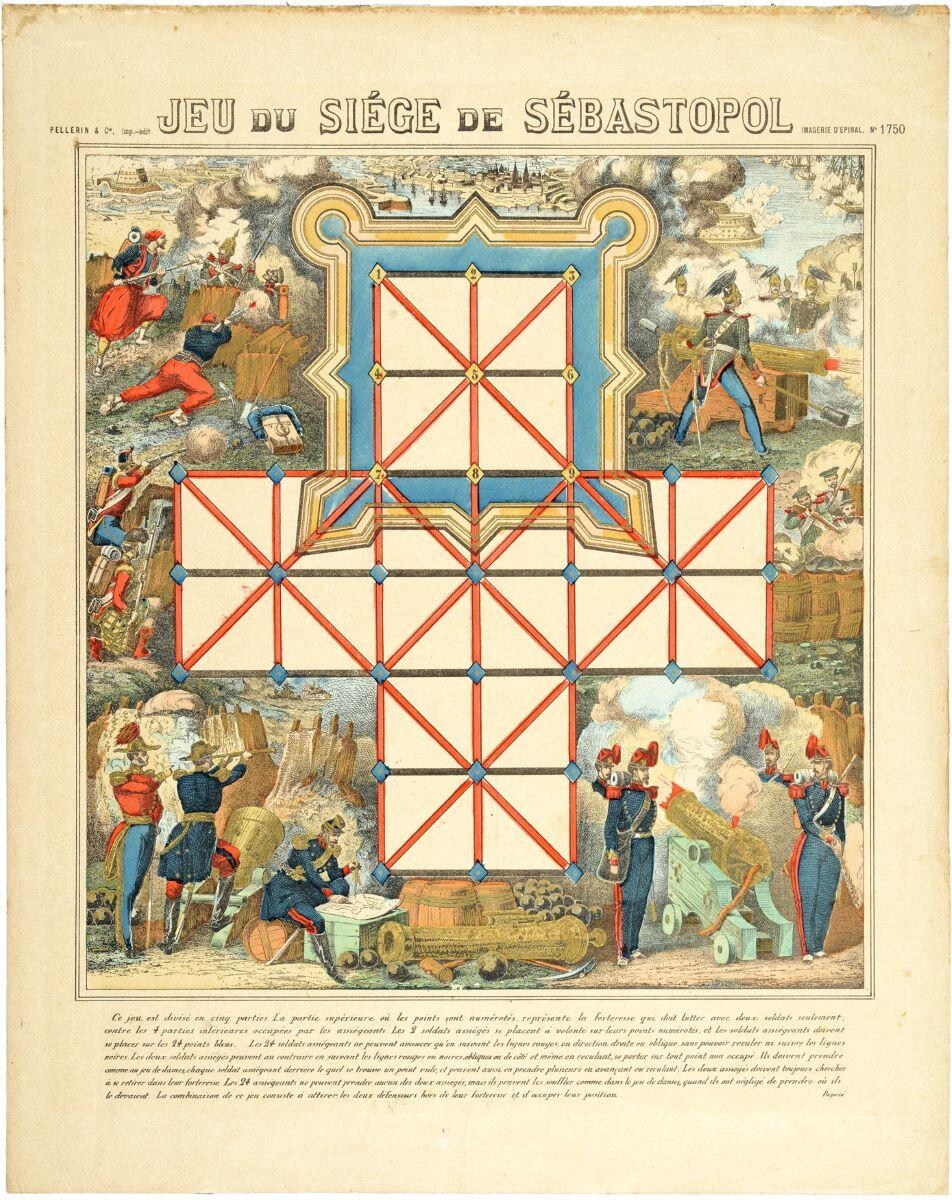JEU DU SIÈGE DE SÉBASTOPOL (titre inscrit)