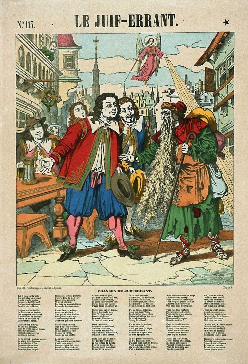 LE JUIF-ERRANT. N°113. (titre inscrit)