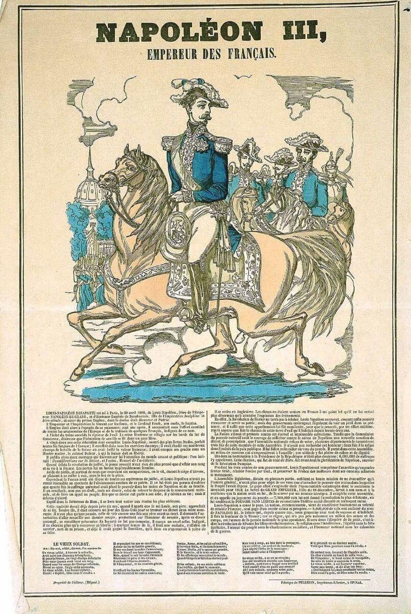 NAPOLEON III, / EMPEREUR DES FRANCAIS. (titre inscrit)