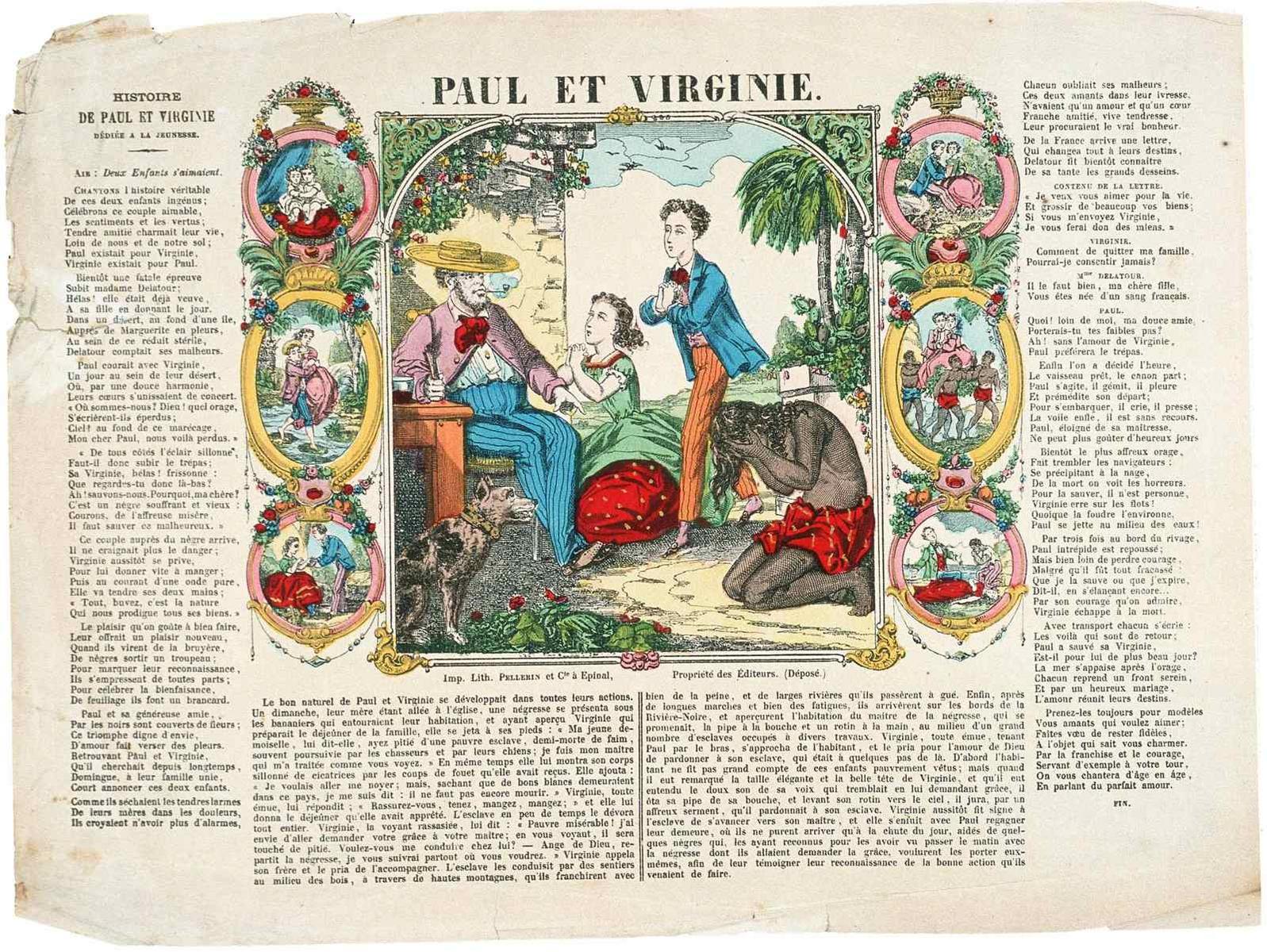 PAUL ET VIRGINIE. (titre inscrit)