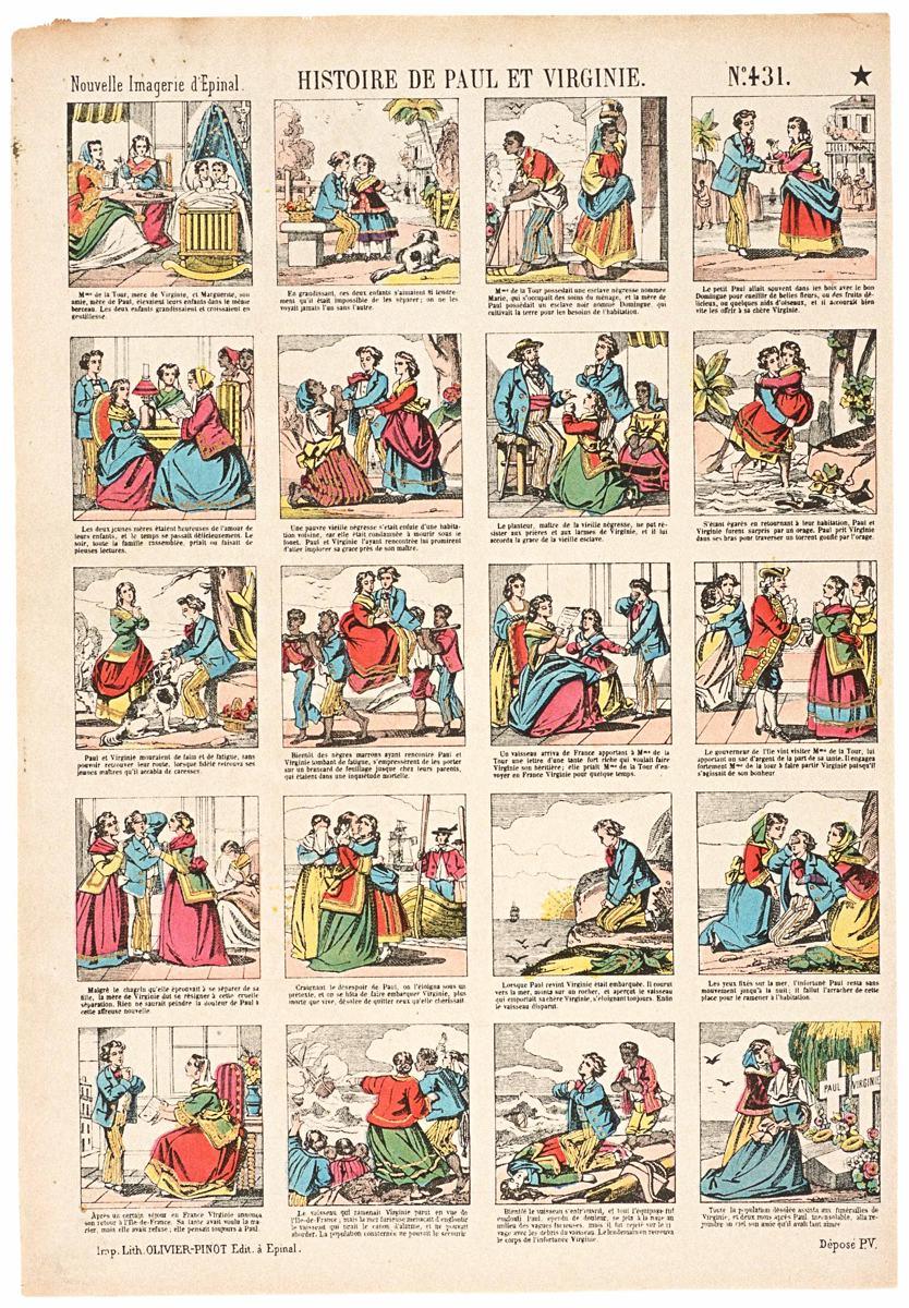 HISTOIRE DE PAUL ET VIRGINIE. N°.431. (titre inscrit)