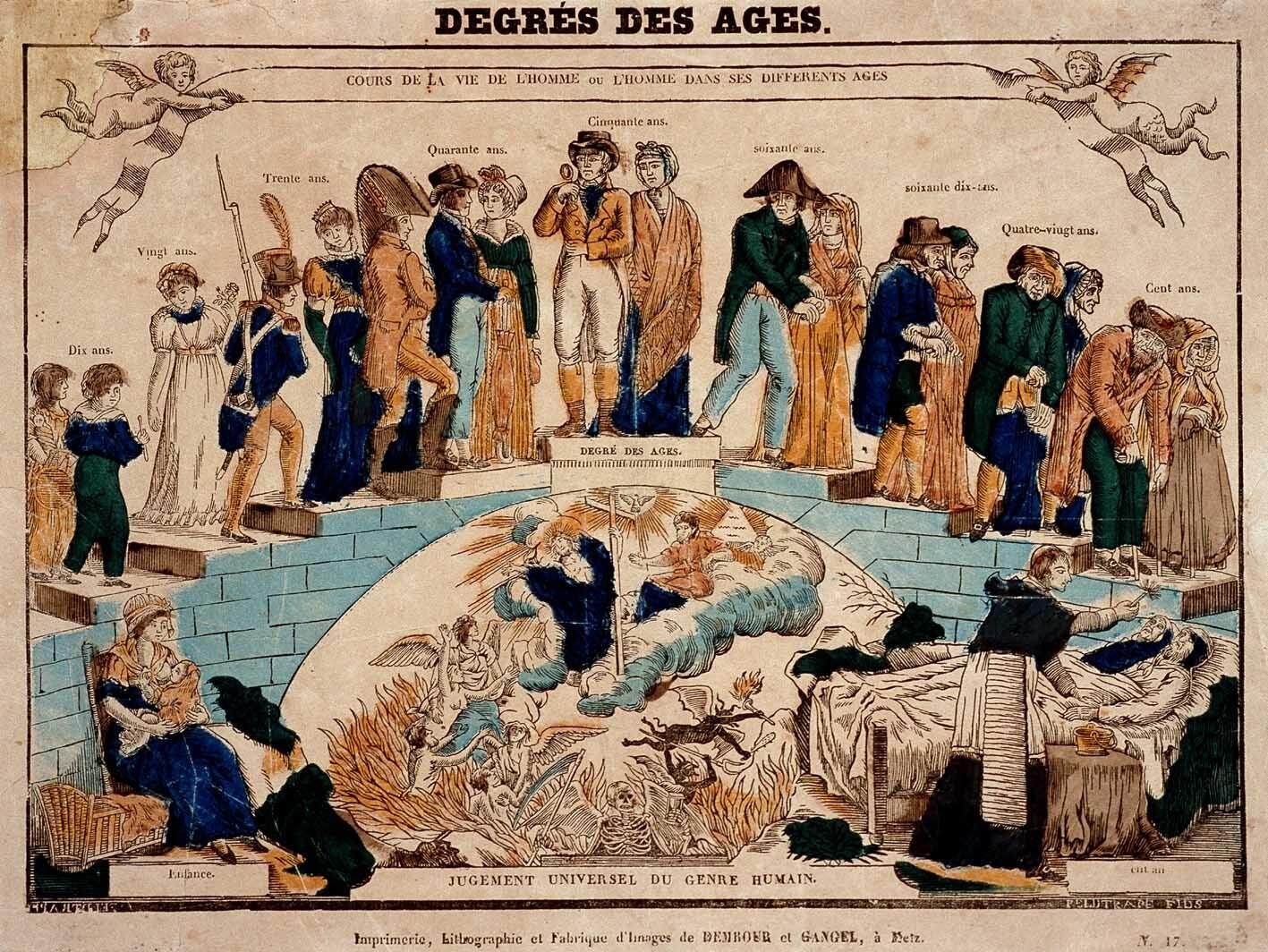 DEGRÉS DES AGES. N. 17. (titre inscrit)