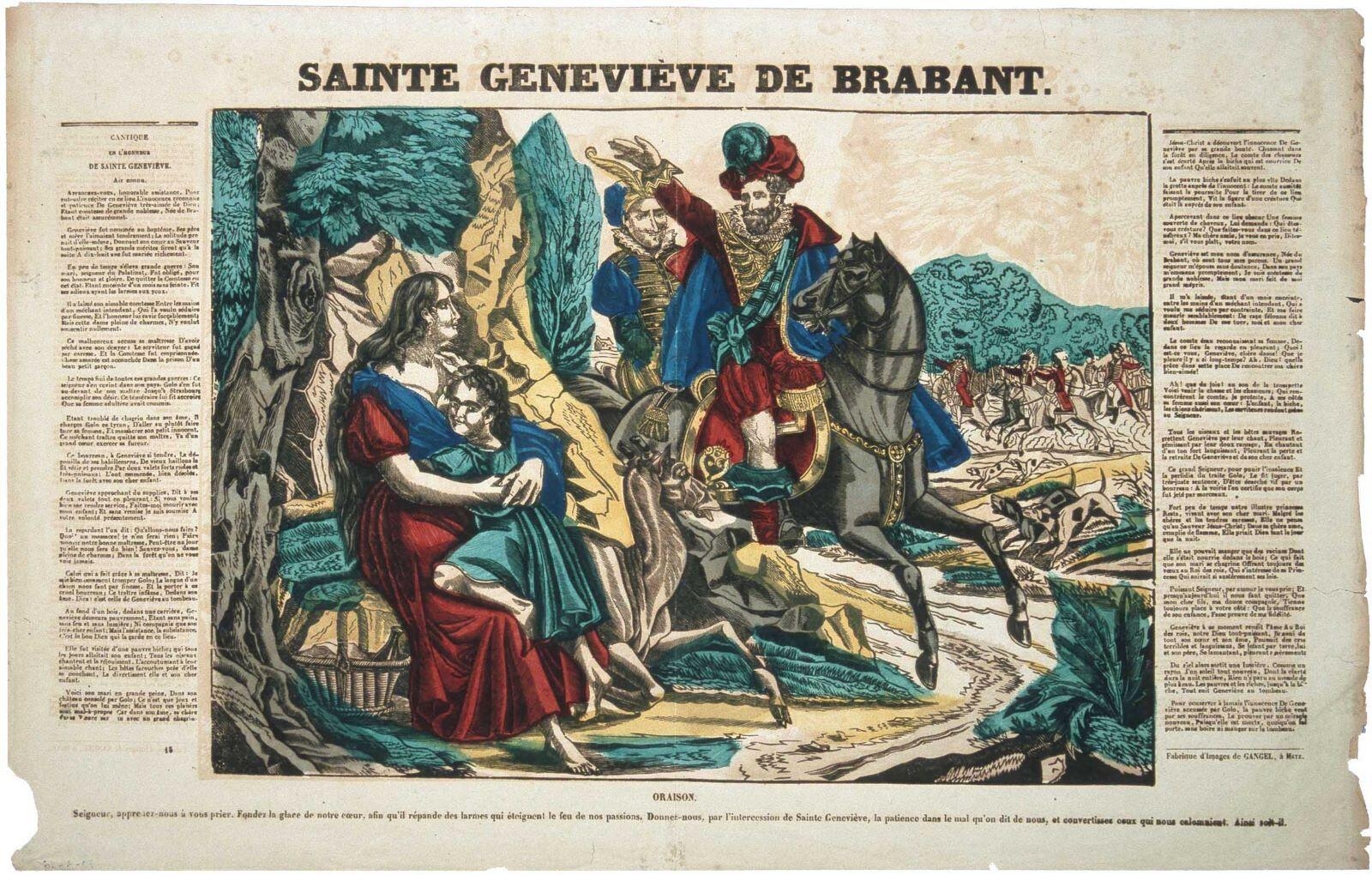 SAINTE GENEVIÈVE DE BRABANT. / 13  (titre inscrit)