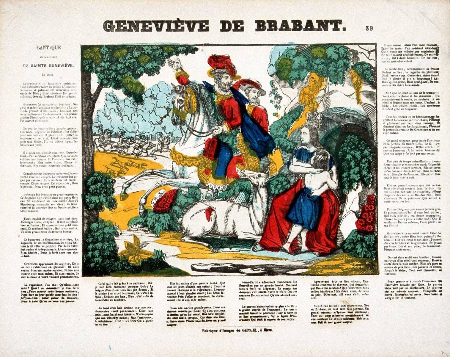 GENEVIEVE DE BRABANT. 39 (titre inscrit)