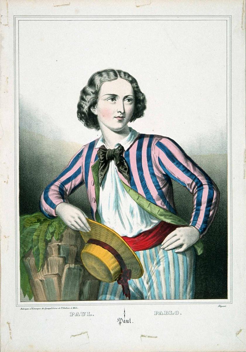 PAUL. (titre inscrit fr., all., esp.)