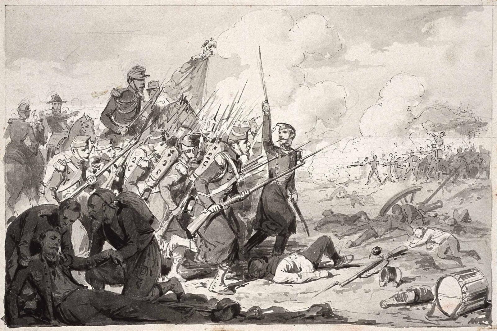 BATAILLE DE MAGENTA. (titre factice)