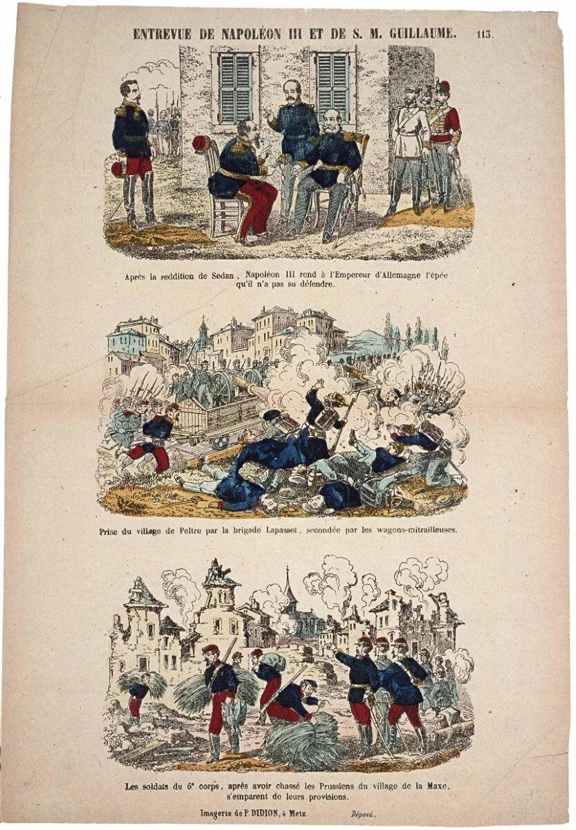 ENTREVUE DE NAPOLEON III ET DE S. M. GUILLAUME. 113. (titre inscrit)