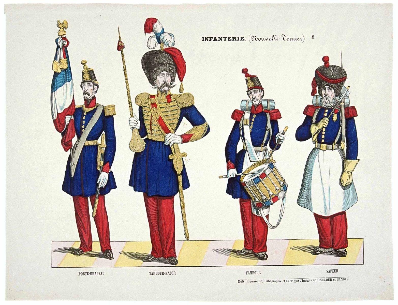 INFANTERIE. (Nouvelle Tenue.) 4 (titre inscrit)