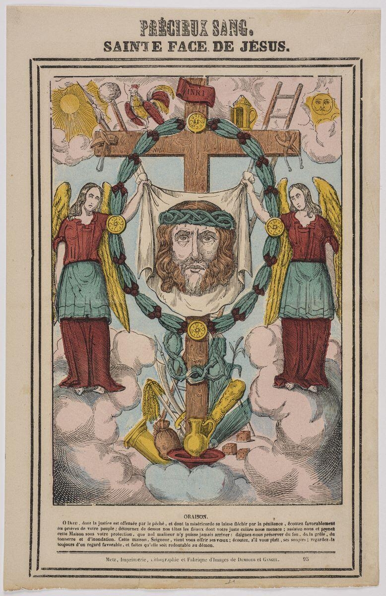 PRECIEUX SANG. / SAINTE FACE DE JESUS. 95 (titre inscrit)