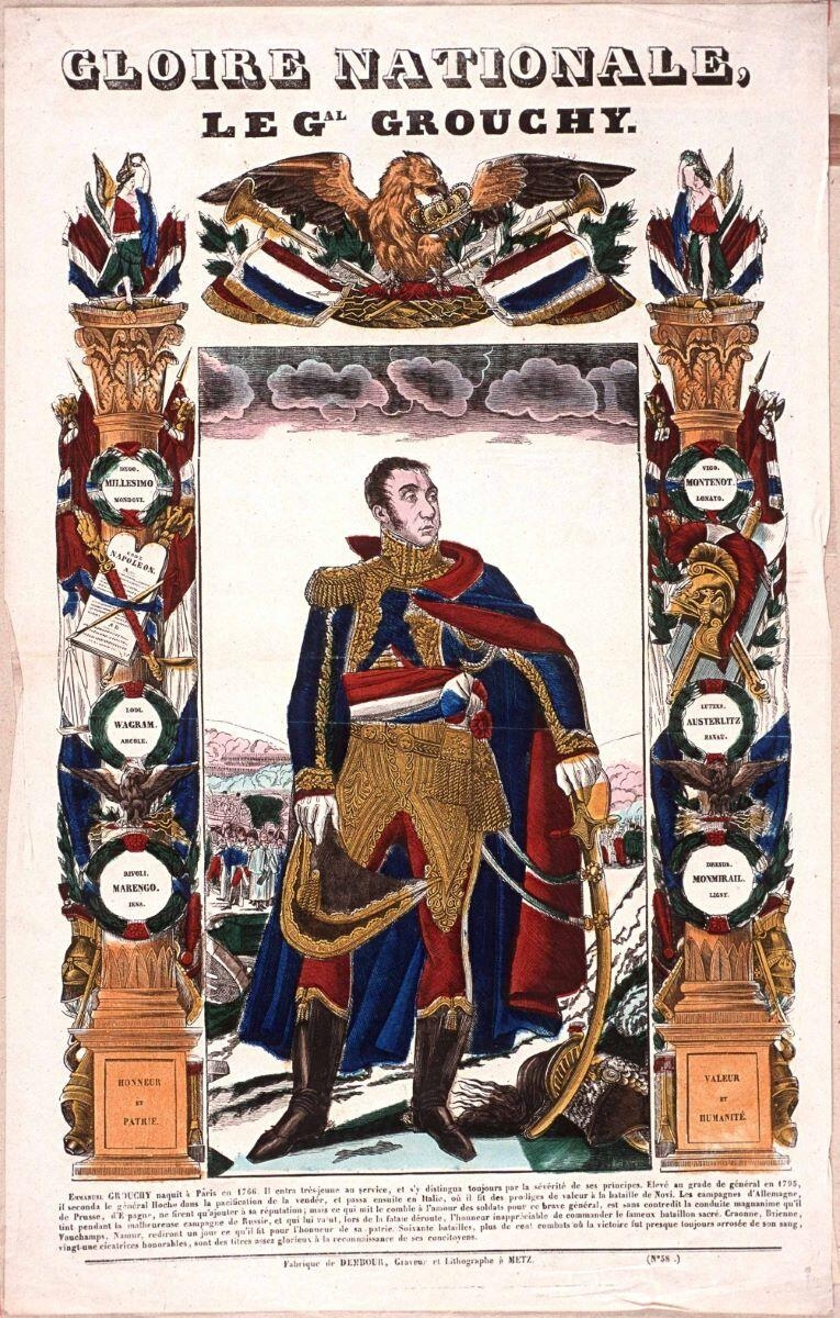 Gloire nationale, / LE GAL Grouchy (titre inscrit)