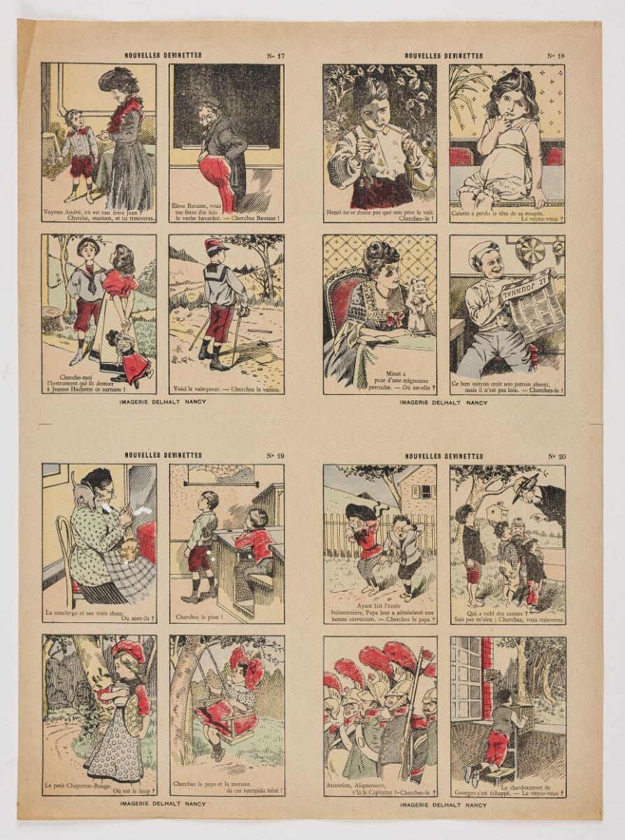 NOUVELLES DEVINETTES N° 17 / N° 18 / N° 19 / N° 20 (titre inscrit)